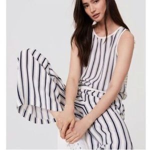 LOFT Nautical ⚓️ Blue Breezy Tank & Pant Set - M